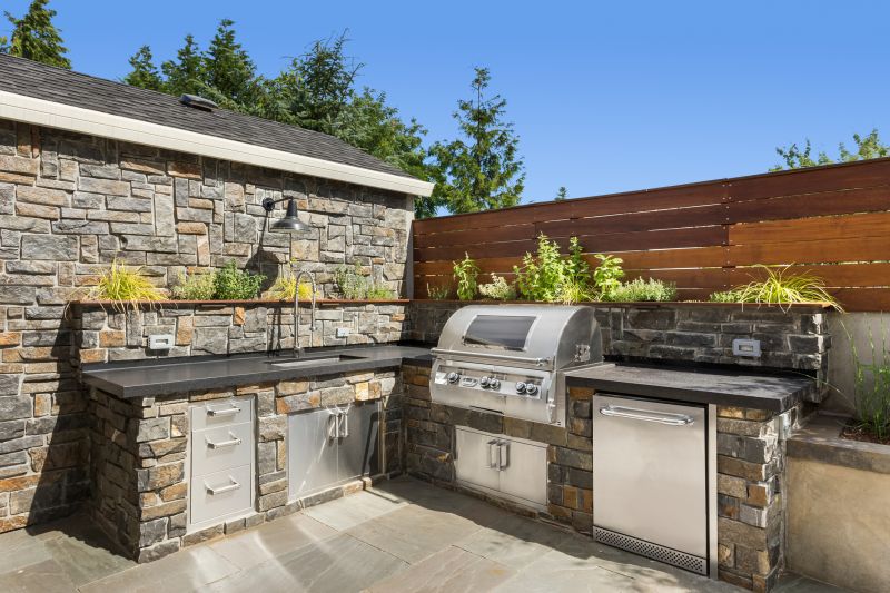 Outdoor Kitchen Installation in Katy, TX