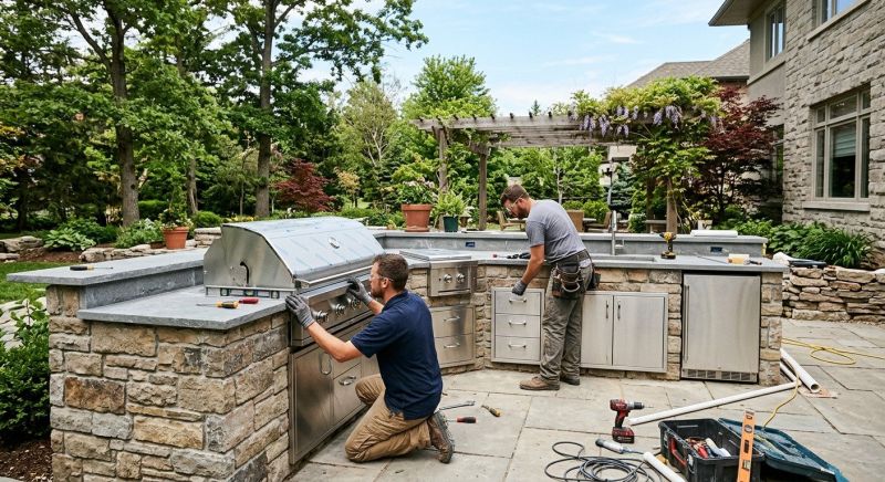 Outdoor Kitchen Renovation in North Charleston, SC